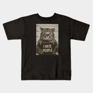 I HATE PEOPLE Kids T-Shirt